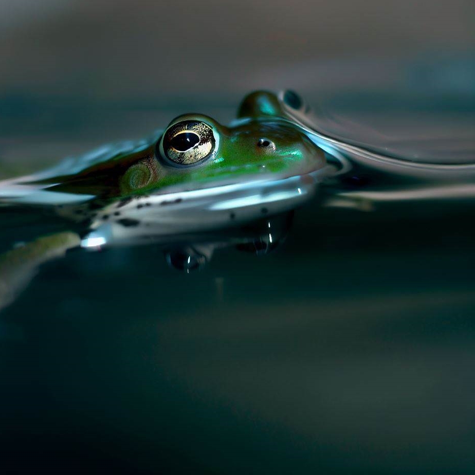 Pływanie żabką bez zanurzania głowy