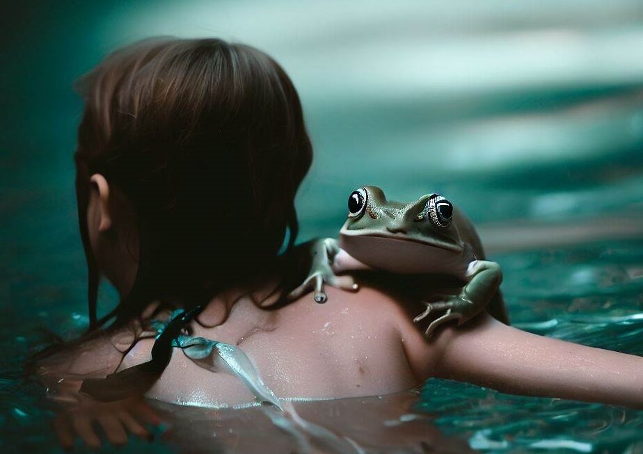 Pływanie żabką na plecach